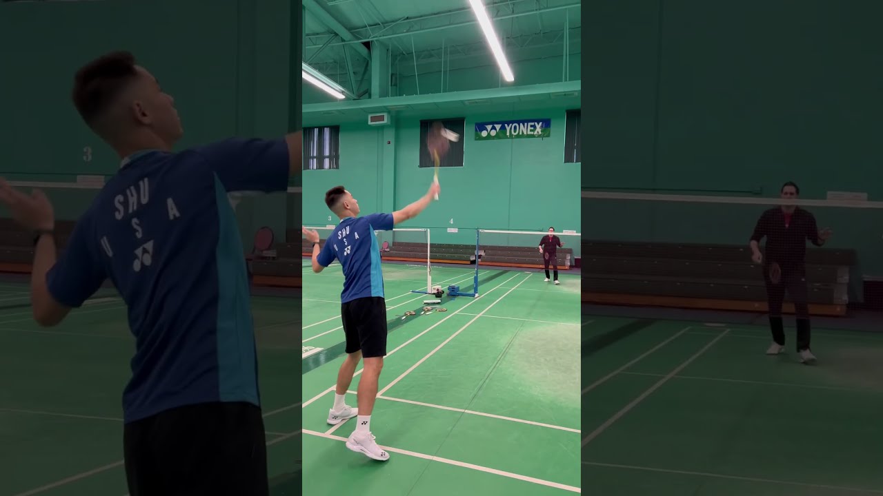 Smashing With The Yonex Nanoflare 1000Z Racketreview Bestbadmintonracket Badminton