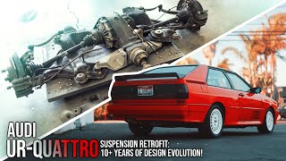 The Audi Quattro Teardown: B4 Running Gear Retrofit!