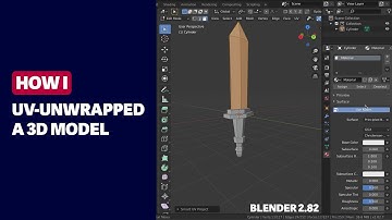Sword UV Unwrap Tutorial- MED2024M
