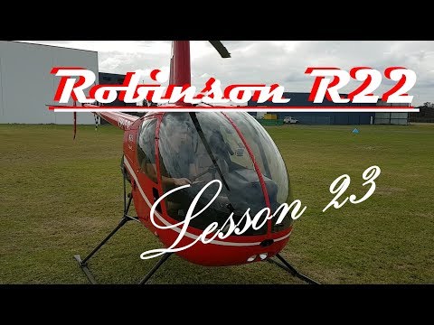 Robinson R22 : 레슨 23 "긴급 절차"(전체 레슨)