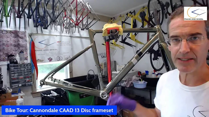 Bike Tour: Cannondale CAAD 13 Disc frameset