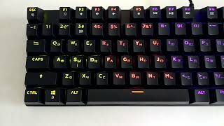 Mechanical Gaming Keyboard SVEN KB-G9300 - backlight