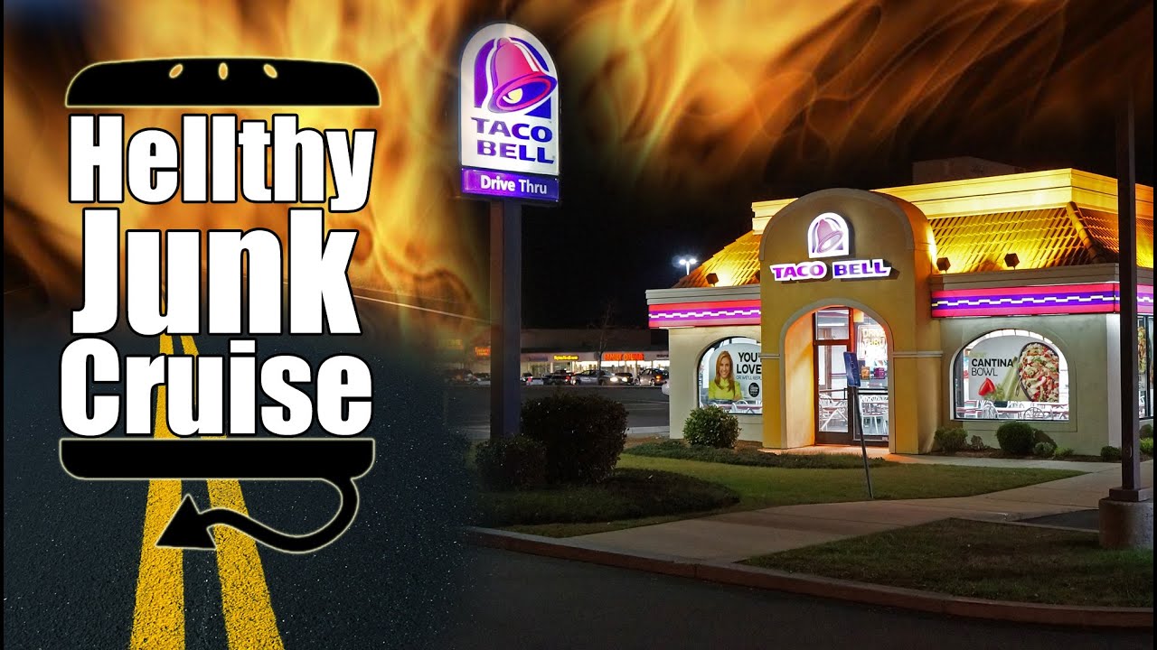 R Rated Taco Bell Quesarito Review - Hellthy Junk Cruise - Episode 7 | HellthyJunkFood