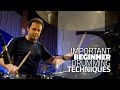 5 Beginner Drumming Techniques You Need To Know - Drum Lesson