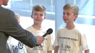 2017 iCode Hackathon TV coverage ABC TV (WFAA-8)