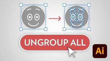 Ungroup All Groups and Subgroups (SOLVED!) | Adobe Illustrator