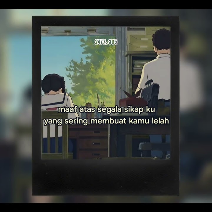 Dia begitu cantik tapi aku yang selalu membuatnya kecewa #quotes #anime #storywa #fyp