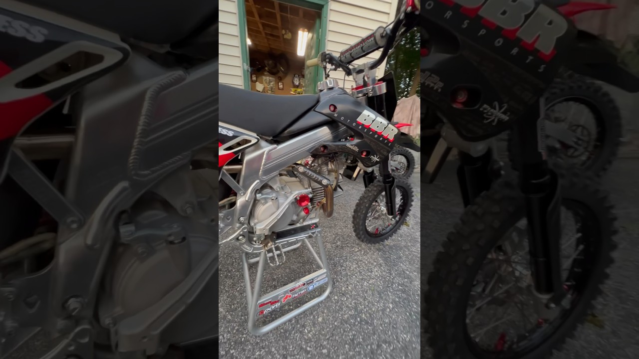 Amazing Sounding Daytona 190cc BBR Pit Bike! 