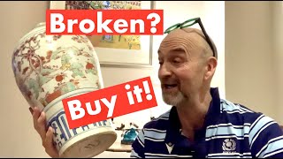 Why YOU should buy BROKEN antiques!