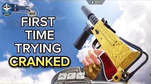 FIRST TIME TRYING CRANKED CALL OF DUTY MOBILE #callofdutymobile