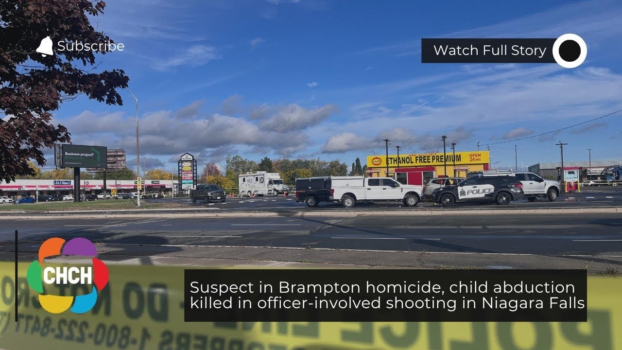Suspect in Brampton homicide, child abduction killed in officer ...