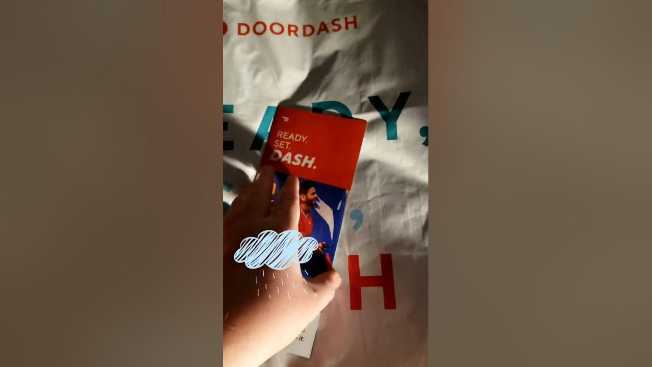 DoorDash kit unboxing BreakMyDreams DoorDash unboxing YouTube