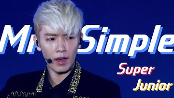 【中字】Super Junior - Mr.Simple