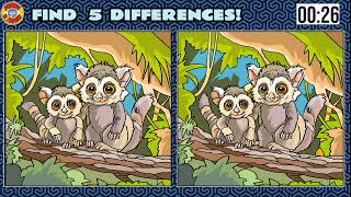 Find five differences,Spot The Difference#quiz 61 screenshot 4