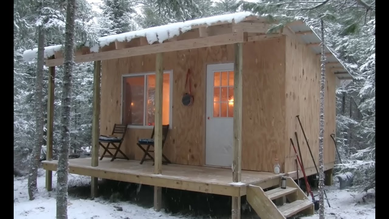 Off grid Cabin Build Part 1 I building a cabin in secluded northern Ontario Canada.