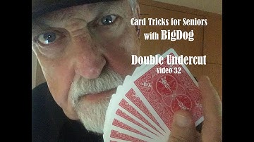 Impromptu Card Tricks for Seniors - Double Undercut