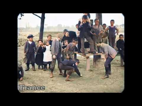 【Colorized】The 1890's ~ Amazing Rare Footage of Cities Around the World 【AI Restoration】
