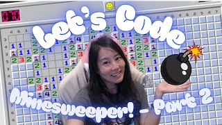 Famous Minesweeper in Python - Part 2 - Placing the Mines Net Worth