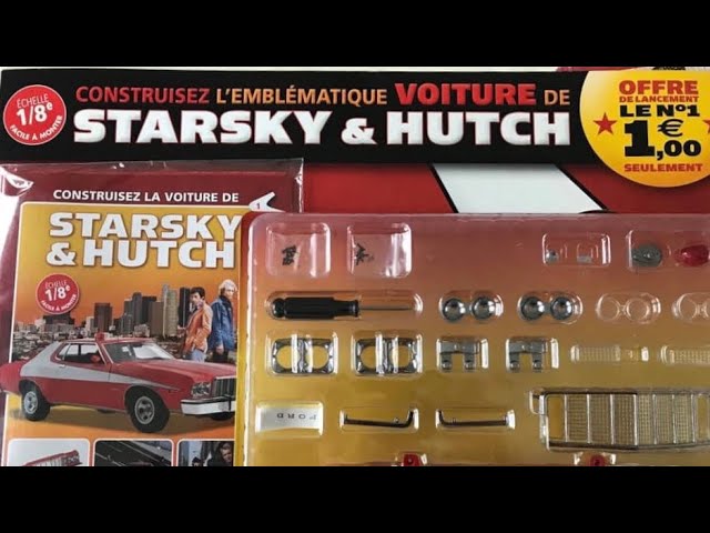 Starsky et hutch la zébra 3 au 1/8 hachette 