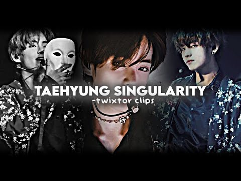 Taehyung singularity velocity/twixtor clips(+sharpen in description ...