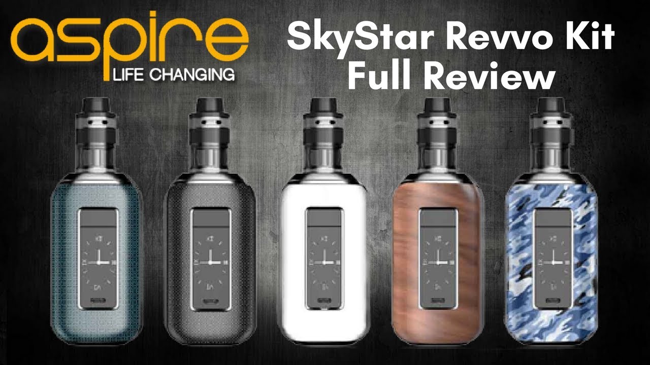 ASPIRE SKYSTAR REVVO KIT REVIEW | 210w | Touch Screen | An Amazing Bit of Innovation!