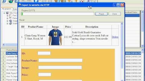 Any Web Data Extractor Demo2 - Submit extracted data via HTTP Post