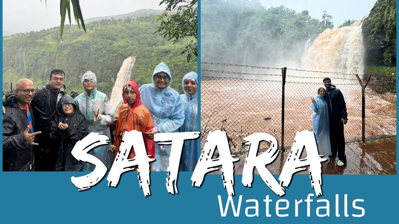 Satara waterfalls in 2 days ❤️| Thosegar waterfall | Vajrai waterfall | Ancient temples 