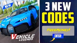 ALL *NEW* VEHICLE LEGENDS CODES 2023 - ROBLOX VEHICLE LEGENDS CODES