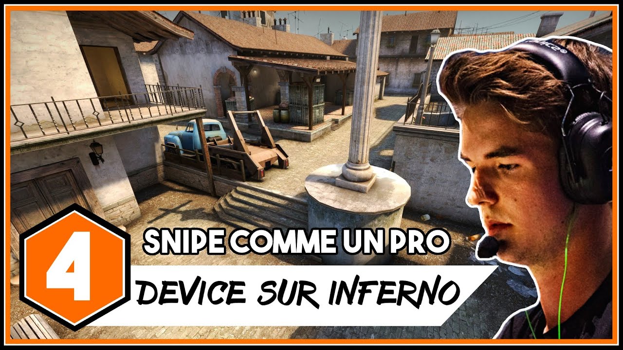 Guide CSGO - SCUP #4 - dev1ce sur Inferno [FR] - YouTube