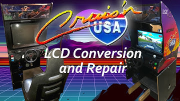Retro Revive #-6  Cruisin USA LCD Conversion and Repair