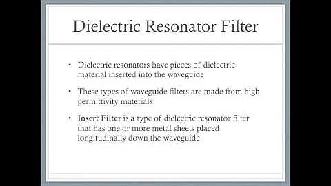 2FH3 Project- Waveguide Filters (References in description)