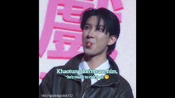 The bf who enjoys being teased 😫💞   #firstkhaotung #khaotung