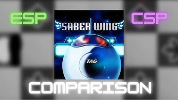 【DDR X】SABER WING ESP-13/CSP-13 Comparison