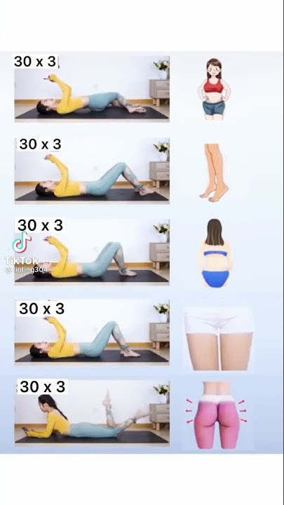 Exercise for girl to have sexy body ❤️❤️❤️❤️