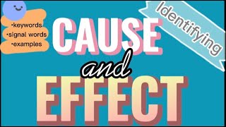 CAUSE AND EFFECT | English 3 | Teacher Geselle