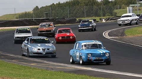 Renault R8 Gordini scratch race. Hamptons Hero to Zero. Xmas at the Downs.