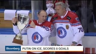 Vladimir Putin Ices Opponents With 8 Goals Vladimir Putin Ices Opponents With 8 Goals