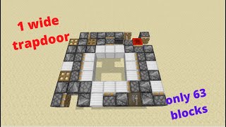 TINY 3x3 Trapdoor Tutorial.