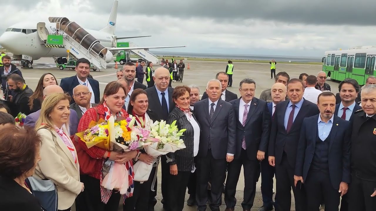 Trabzon – Tiflis direkt uçuşları başladı: İlk sefer 61 yolcuyla gerçekleştirildi