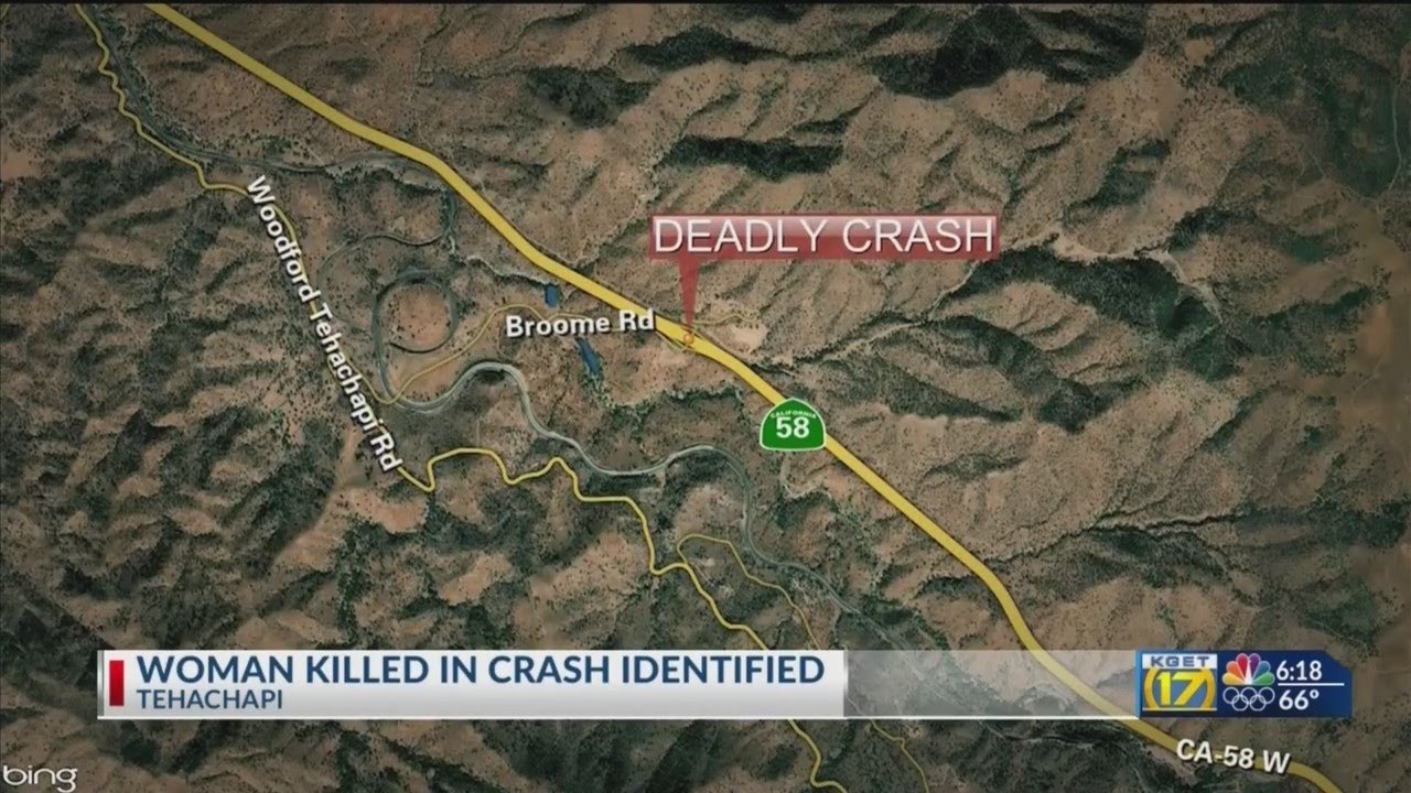 Woman killed in crash on Hwy. 58 near Tehachapi identified - YouTube