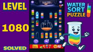 Water Sort – Level 1080 | Walkthrough Solution