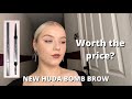 NEW Huda Beauty #BOMBBROW Review with Comparison Swatches | Ashleigh James