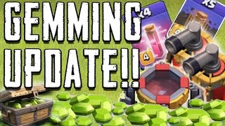 BELI PABRIK SPELL GELAP MAKSIMAL + NAGA! | PEMBARUAN BARU CLASH OF CLANS, BELANJA GEMMING screenshot 4