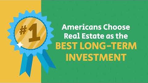More Americans Choose Real Estate as the Best Long Term Investment