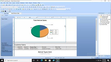 Crystal Reports 2020   Formatting a Chart