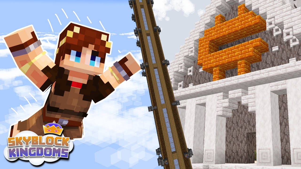 I have to do WHAT for money?! | Skyblock Kingdoms SMP