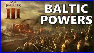 🔴Baltic Empires DLC Showcase | Age of Empires 3