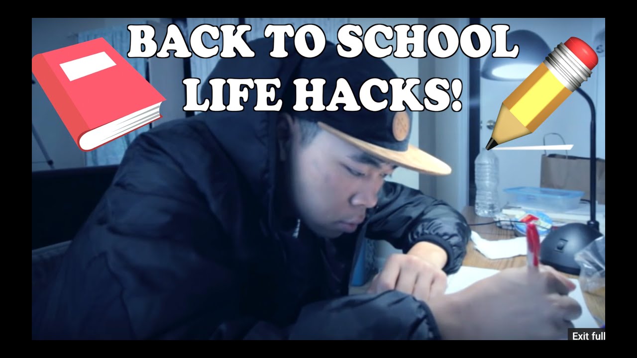 Awesome Back To School LIFE HACKS Everyone Should Know!!! - YouTube