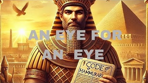 3,800 Years Ago, Justice Was Carved in Stone – Hammurabi’s Code” ⚖️ 👩‍⚖️ 👨‍⚖️