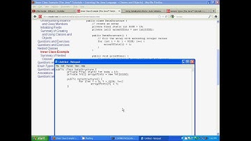 Java - Static Nested & Inner Classes 1/2